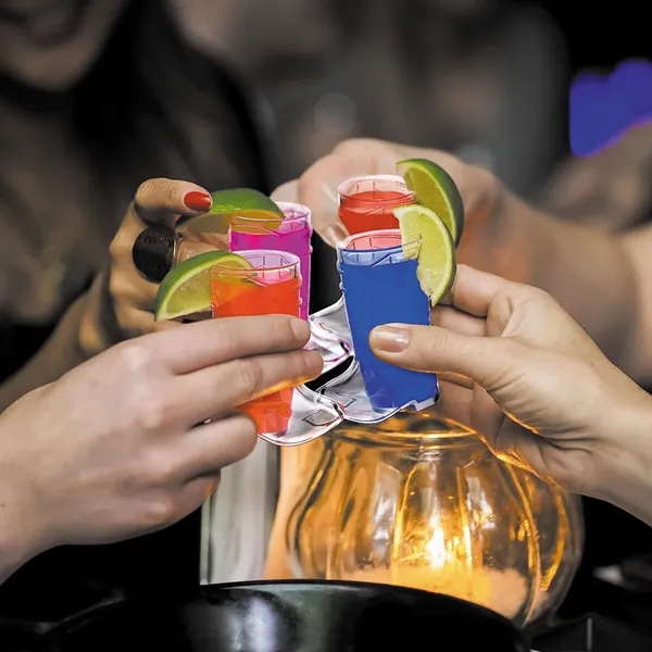 1Oz Mini Cowboy Boot Shot Plastic Cup Reusable - 1Oz Mini Cowboy Boot Shot Plastic Cup Reusable - Image 3 of 9