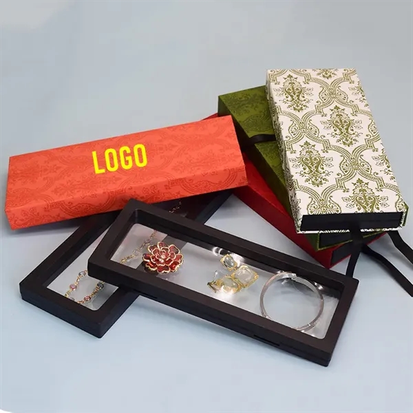9 X 3.5 Inch PE Film Jewelry Display Box - 9 X 3.5 Inch PE Film Jewelry Display Box - Image 0 of 8