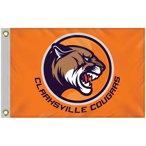 Deluxe 2' x 3' Flag Kit with Pole and Silver Bracket - Deluxe 2' x 3' Flag Kit with Pole and Silver Bracket - Image 1 of 9