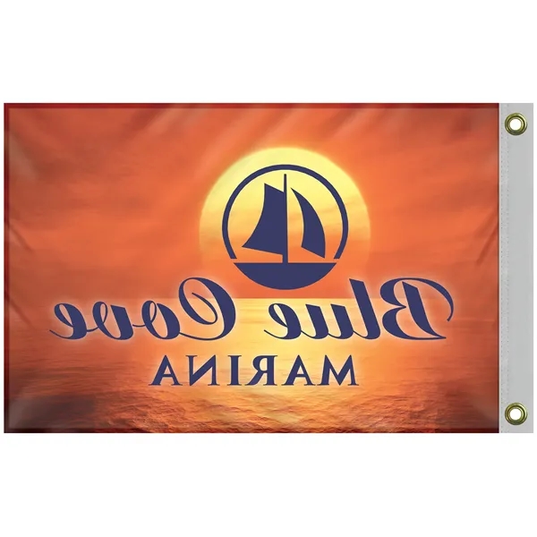 Deluxe 2' x 3' Flag Kit with Pole and White Bracket - Deluxe 2' x 3' Flag Kit with Pole and White Bracket - Image 3 of 9