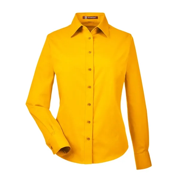 Harriton Ladies' Easy Blend™ Long-Sleeve Twill Shirt with... - Harriton Ladies' Easy Blend™ Long-Sleeve Twill Shirt with... - Image 97 of 146