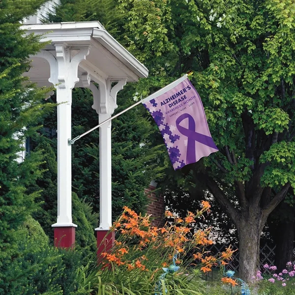 Banner Kit with 2' x 3' Flag and Silver Bracket - Banner Kit with 2' x 3' Flag and Silver Bracket - Image 9 of 9