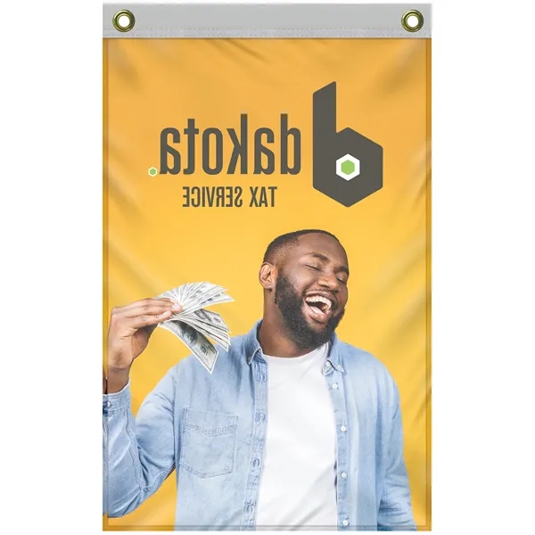 Banner Kit with 2' x 3' Flag and White Bracket - Banner Kit with 2' x 3' Flag and White Bracket - Image 3 of 9