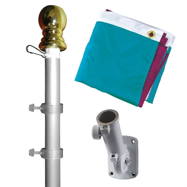 Banner Kit with 3' x 5' Flag and Silver Bracket - Banner Kit with 3' x 5' Flag and Silver Bracket - Image 4 of 9