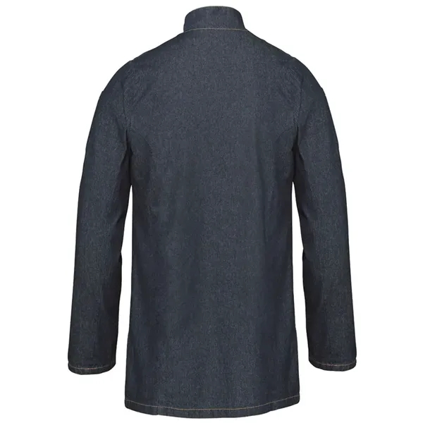Artisan Collection by Reprime Unisex Denim Chef's Jacket - Artisan Collection by Reprime Unisex Denim Chef's Jacket - Image 4 of 6
