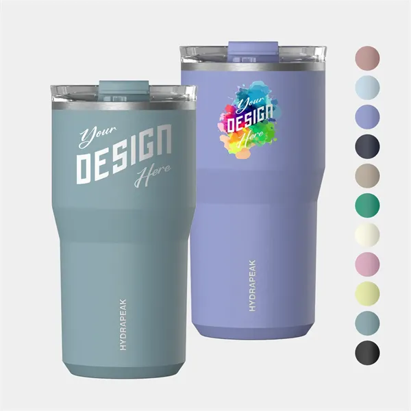 24 oz Hydrapeak® Stainless Steel Insulated Tumbler - 24 oz Hydrapeak® Stainless Steel Insulated Tumbler - Image 0 of 11