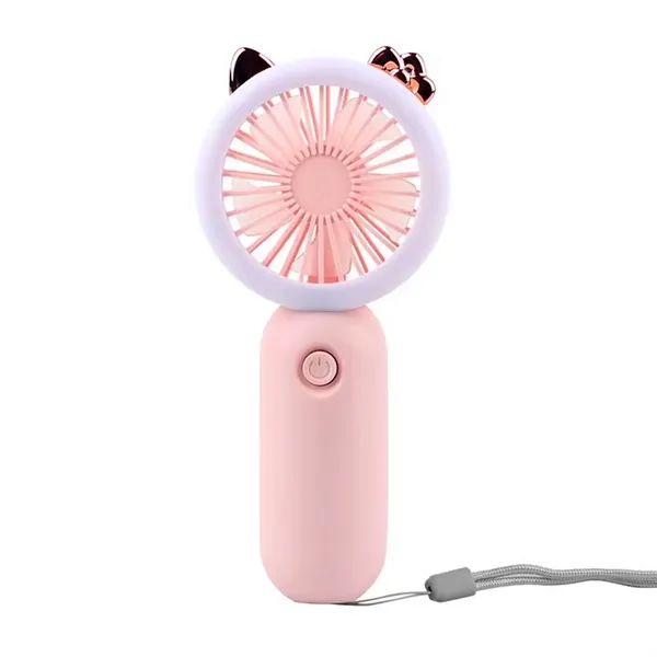 Portable USB Mini Hand Fan with adjustable speed - Portable USB Mini Hand Fan with adjustable speed - Image 7 of 7