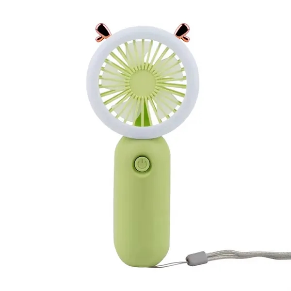Portable USB Mini Hand Fan with adjustable speed - Portable USB Mini Hand Fan with adjustable speed - Image 6 of 7