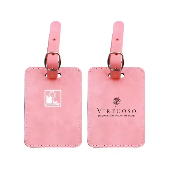 Magic'Tap NFC Smart Leatherette Luggage Tag - Magic'Tap NFC Smart Leatherette Luggage Tag - Image 1 of 3