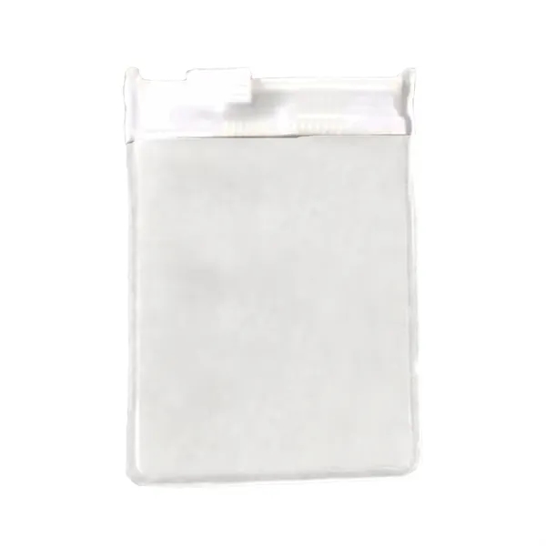 Transparent PVC jewelry pouch with zip lock - Transparent PVC jewelry pouch with zip lock - Image 3 of 3