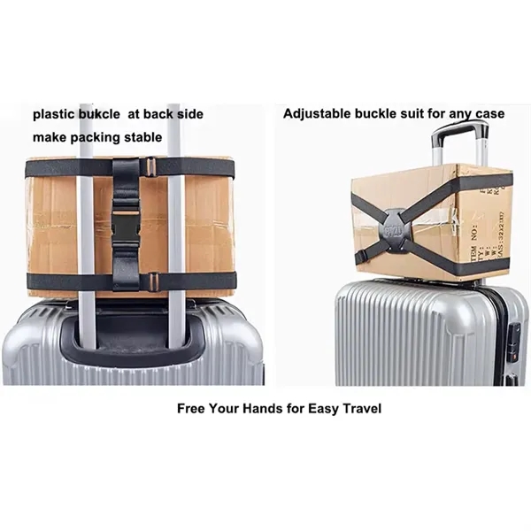 Elastic Adjustable Suitcase Strap Belt - Elastic Adjustable Suitcase Strap Belt - Image 4 of 8