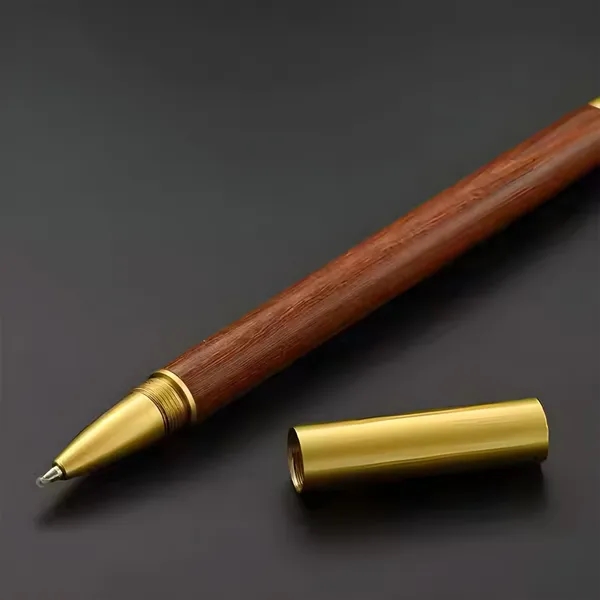 Luxury Handmade Solid Wood Rollerball Pen - Luxury Handmade Solid Wood Rollerball Pen - Image 1 of 3
