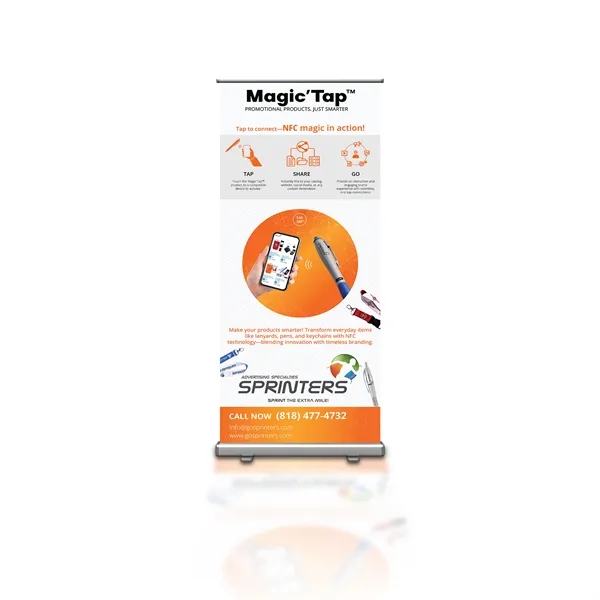Roll Up Retractable Banner - 32" x 71" - Roll Up Retractable Banner - 32" x 71" - Image 0 of 3
