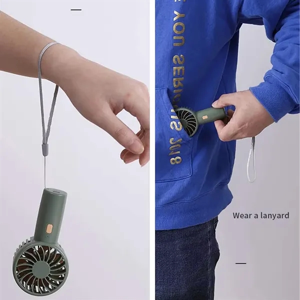 USB Mini Handheld Fan - Rechargeable - USB Mini Handheld Fan - Rechargeable - Image 1 of 8