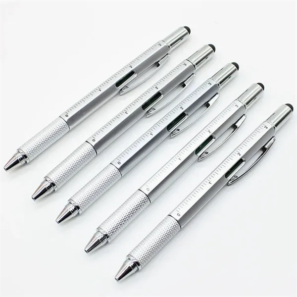 Gift Tech Tool Ballpoint with Ruler Stylus Head - Gift Tech Tool Ballpoint with Ruler Stylus Head - Image 1 of 2