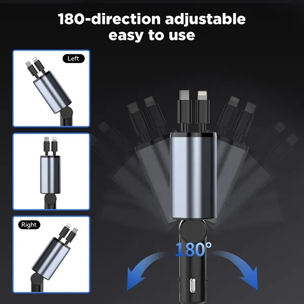 Retractable Car Charger - Retractable Car Charger - Image 1 of 6
