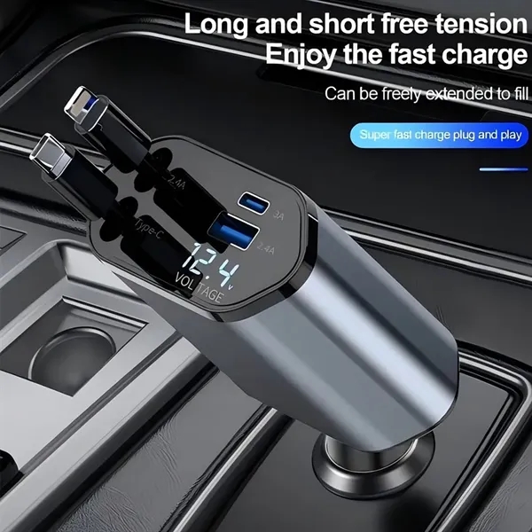 Retractable Car Charger - Retractable Car Charger - Image 4 of 6