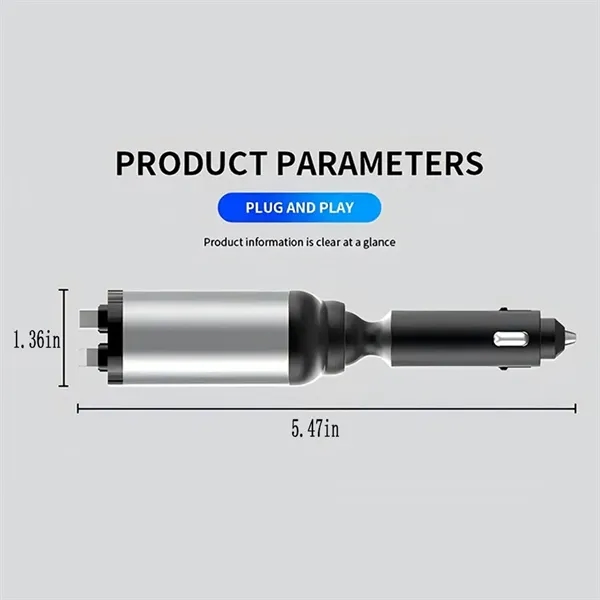 Retractable Car Charger - Retractable Car Charger - Image 6 of 6