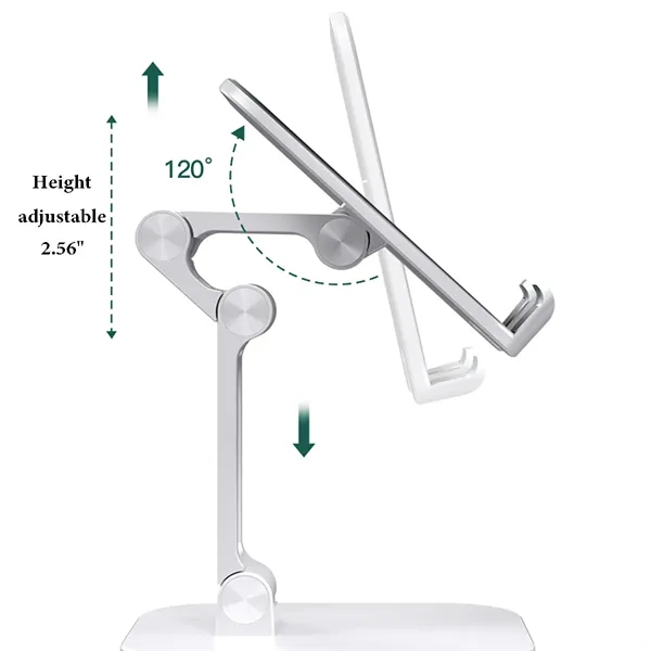 Foldable Extendable Adjustable Phone and Tablet Stand - Foldable Extendable Adjustable Phone and Tablet Stand - Image 3 of 15