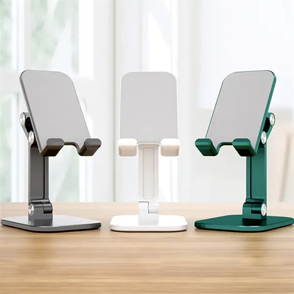 Foldable Extendable Adjustable Phone and Tablet Stand - Foldable Extendable Adjustable Phone and Tablet Stand - Image 12 of 15