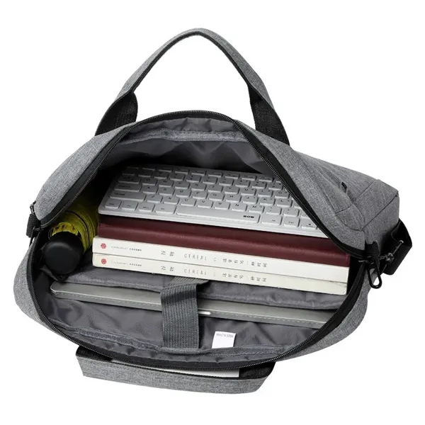 15.6-inch Oxford Cloth Laptop Bag with Shoulder Strap - 15.6-inch Oxford Cloth Laptop Bag with Shoulder Strap - Image 5 of 13