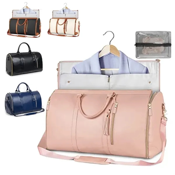 PU Leather Travel Duffel Bag - PU Leather Travel Duffel Bag - Image 0 of 5
