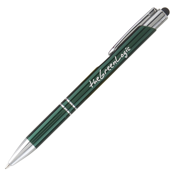 Tres-Chic w/ Stylus - Laser Engraved - Metal Pen - Tres-Chic w/ Stylus - Laser Engraved - Metal Pen - Image 7 of 7