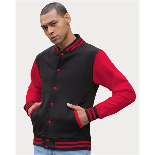 AWDis Unisex Letterman Jacket - AWDis Unisex Letterman Jacket - Image 0 of 20