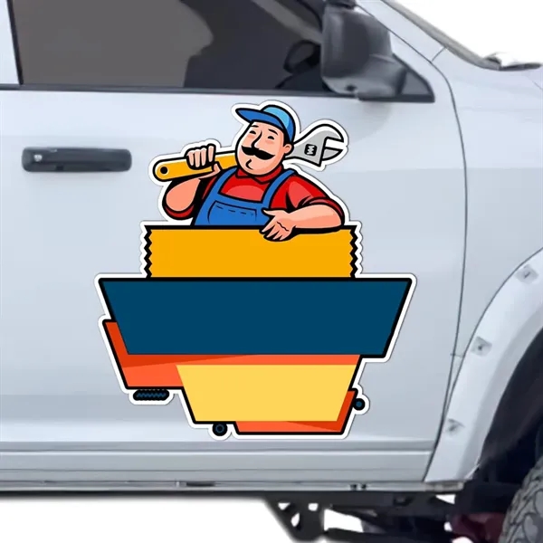 Magnetic Car Sticker - Magnetic Car Sticker - Image 1 of 9