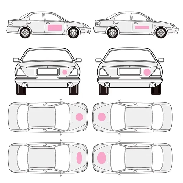 Magnetic Car Sticker - Magnetic Car Sticker - Image 6 of 9