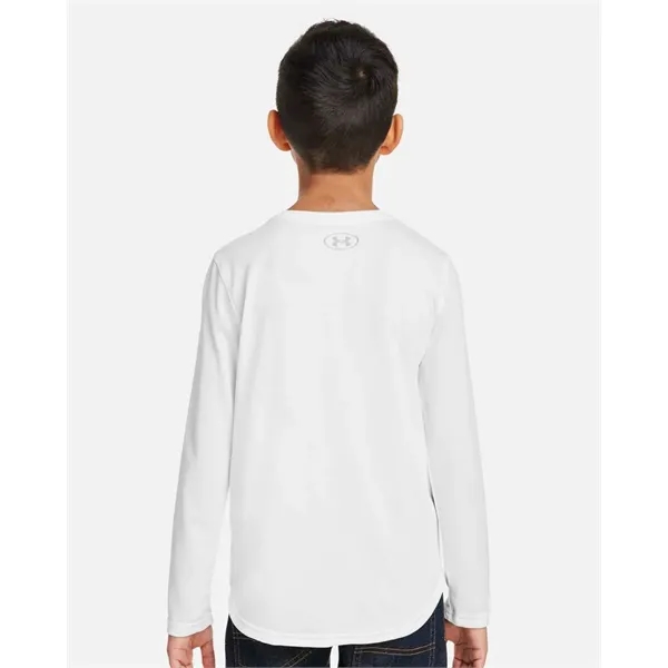 Under Armour Youth Tech™ Team Long Sleeve T-Shirt - Under Armour Youth Tech™ Team Long Sleeve T-Shirt - Image 9 of 11