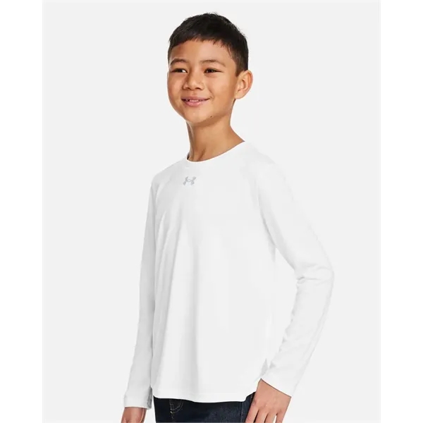 Under Armour Youth Tech™ Team Long Sleeve T-Shirt - Under Armour Youth Tech™ Team Long Sleeve T-Shirt - Image 11 of 11