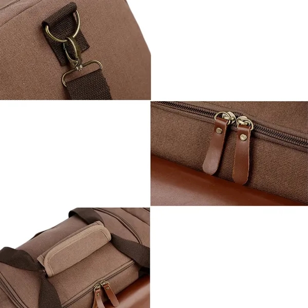 Travel Canvas Duffel Bag For Man - Travel Canvas Duffel Bag For Man - Image 2 of 2