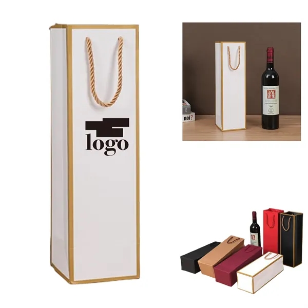 Specialty Paper Wine Tote Bag - Specialty Paper Wine Tote Bag - Image 0 of 2
