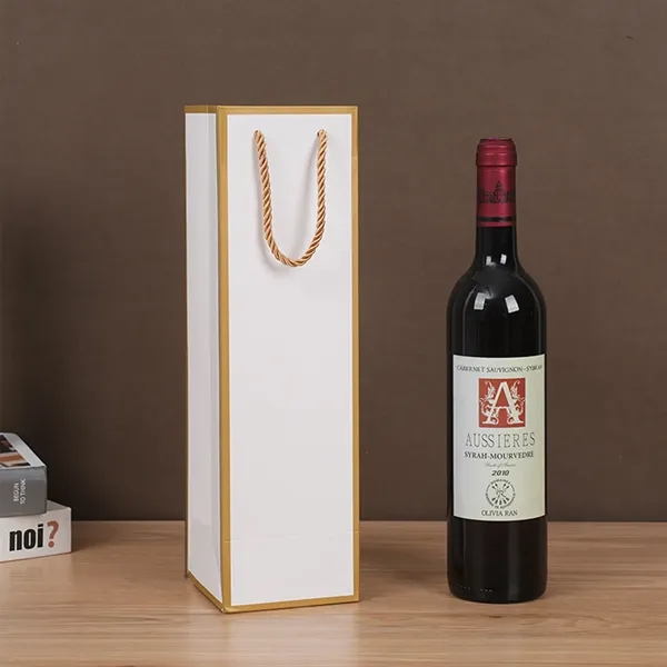 Specialty Paper Wine Tote Bag - Specialty Paper Wine Tote Bag - Image 1 of 2