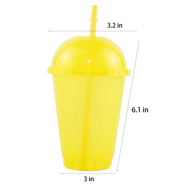 16 Oz Sparkling Glitter Cups With Dome Lids - 16 Oz Sparkling Glitter Cups With Dome Lids - Image 1 of 5