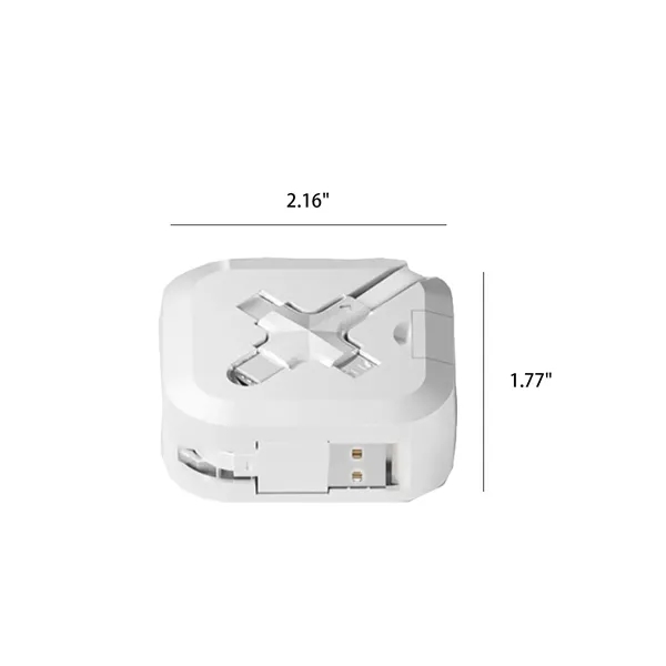 3 in 1 Retractable Charging Cable Fast Charge - 3 in 1 Retractable Charging Cable Fast Charge - Image 1 of 1