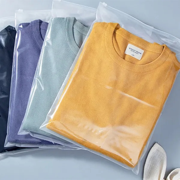 4 Mil Reclosable Transparent Zipper Packaging Pouch Bag - 4 Mil Reclosable Transparent Zipper Packaging Pouch Bag - Image 2 of 2