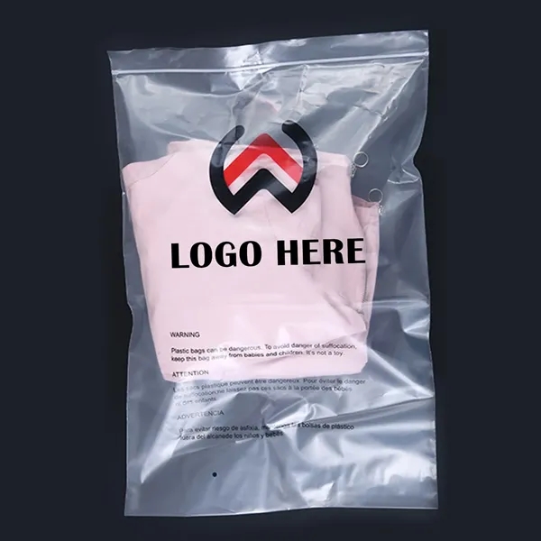 5 Mil Reclosable Transparent Self Sealing Packaging Pouch - 5 Mil Reclosable Transparent Self Sealing Packaging Pouch - Image 1 of 2