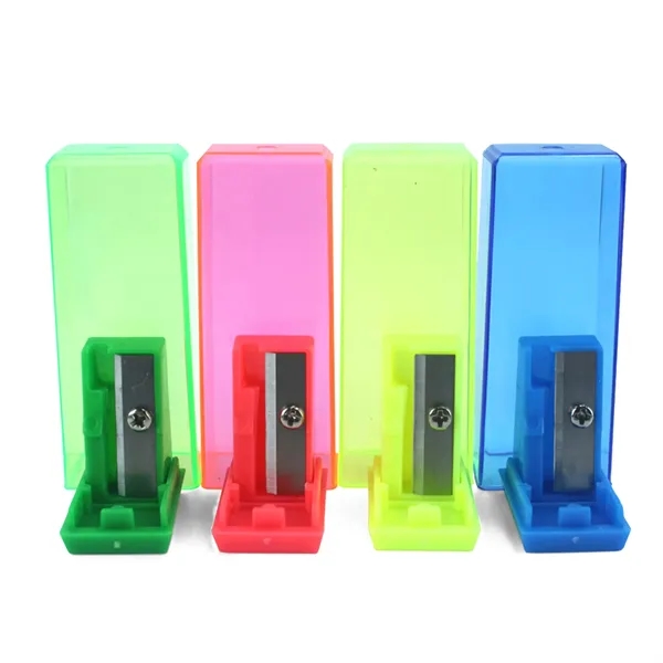 Mixed Color Transparent Pencil Sharpener - Mixed Color Transparent Pencil Sharpener - Image 2 of 2