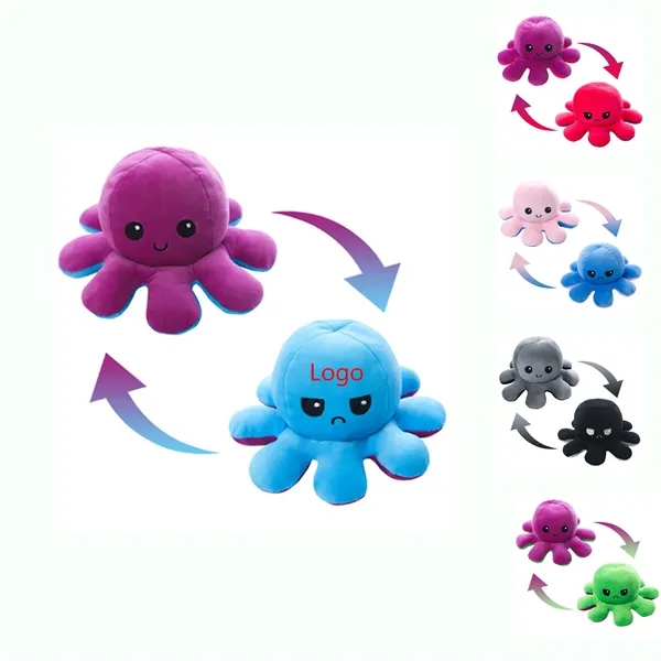 Color-Changing Octopus Plush Toy - Color-Changing Octopus Plush Toy - Image 0 of 3