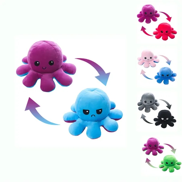 Color-Changing Octopus Plush Toy - Color-Changing Octopus Plush Toy - Image 1 of 3