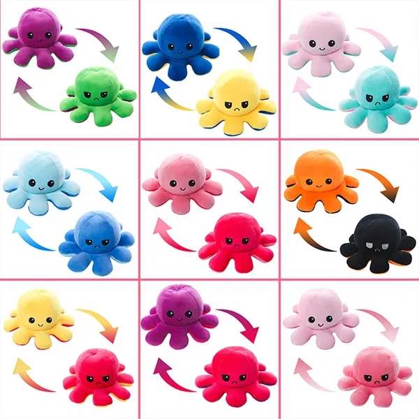 Color-Changing Octopus Plush Toy - Color-Changing Octopus Plush Toy - Image 2 of 3