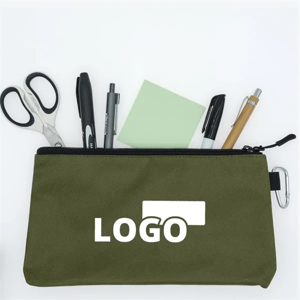 Heavy Duty Flat Bottom Tool Bag With Zipper - Heavy Duty Flat Bottom Tool Bag With Zipper - Image 2 of 2
