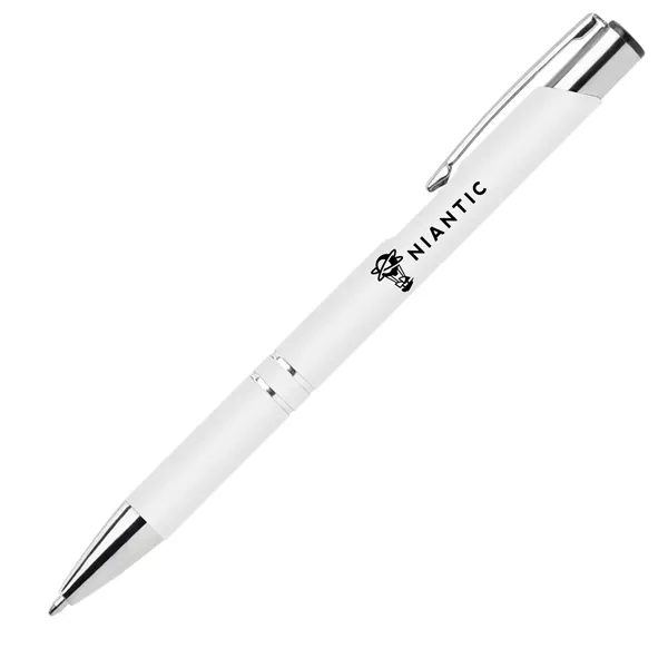 Knight-101 Soft Touch Pens with Chrome Trim - Knight-101 Soft Touch Pens with Chrome Trim - Image 6 of 14