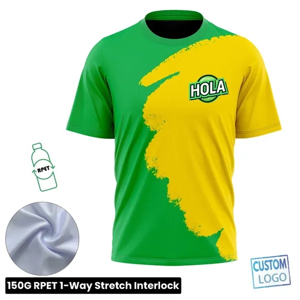 Full Sublimation Short Sleeve Performance T-Shirt - Full Sublimation Short Sleeve Performance T-Shirt - Image 0 of 1