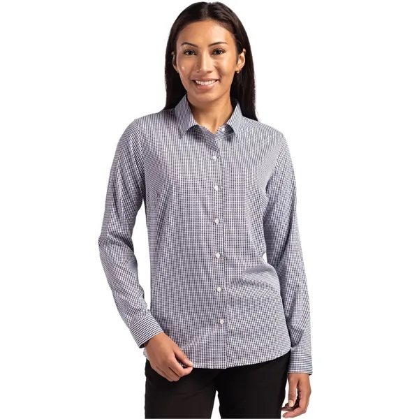 Cutter & Buck Skyline Epic Confidence Recycled Gingham Wo... - Cutter & Buck Skyline Epic Confidence Recycled Gingham Wo... - Image 1 of 17