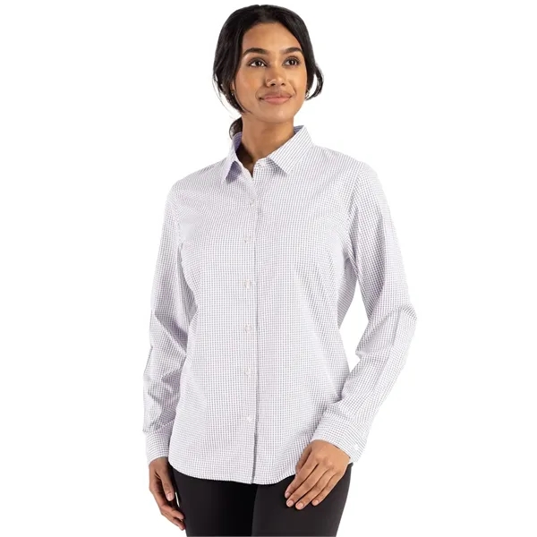 Cutter & Buck Skyline Epic Confidence Recycled Gingham Wo... - Cutter & Buck Skyline Epic Confidence Recycled Gingham Wo... - Image 10 of 17