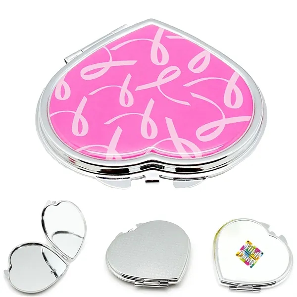 Heart Shaped Makeup Mirror - Heart Shaped Makeup Mirror - Image 0 of 0