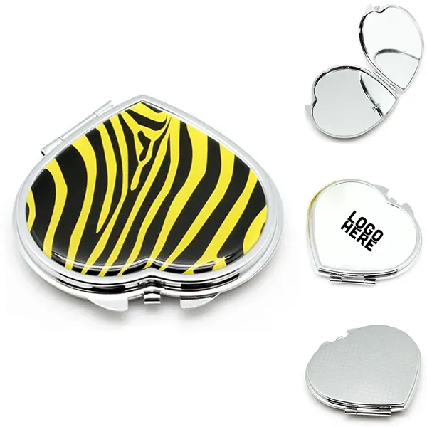 Heart Shape Foldable Mirror - Heart Shape Foldable Mirror - Image 0 of 0